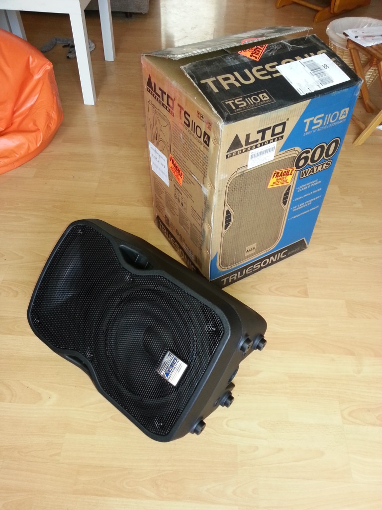 powered monitor